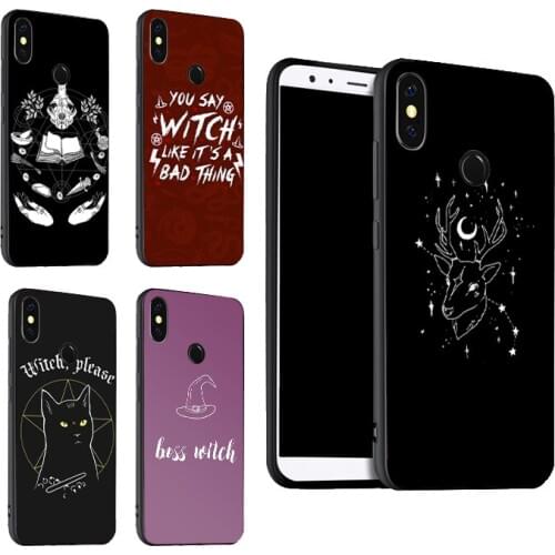 Witch Witchcraft Magical For POCO X3 F2 Case For Redmi Note 9 Pro 8 7 8T 9S 9A 9C For Mi Note 10 Lite 9T A3 Coque