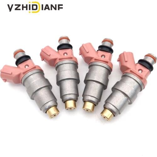 4X 23209-11050 23250-11050 Fuel Injector for Corolla-General STARLET 1.3L 4EFE 89~98 COROLLA 1.5L 5EFE 91~01 Fuel Injector Car