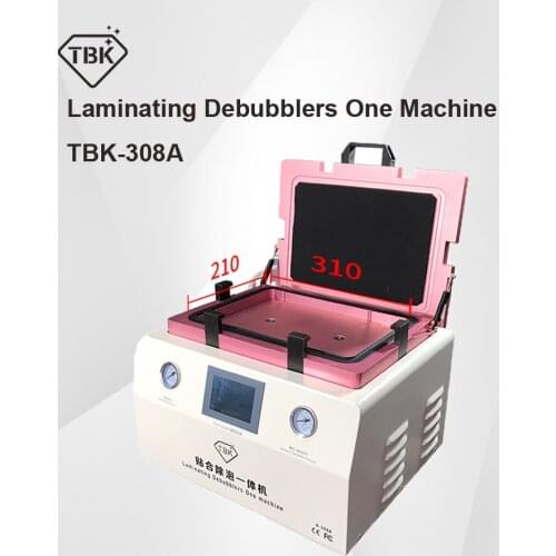 TBK-308A OCA Vacuum Laminating Machine 15 Inch LCD Touch Screen Repair Renovation Automatic Bubble Removing Machine