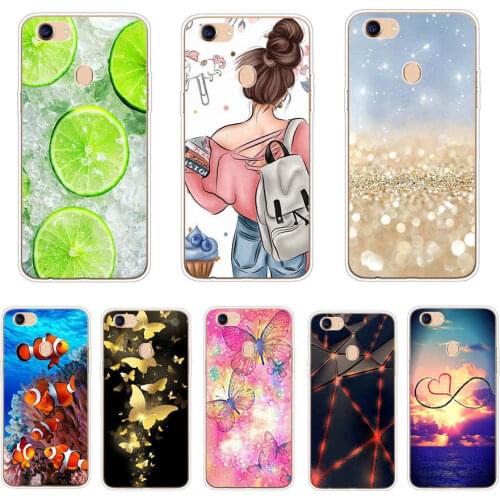 For OPPO F5 Case Fashion Soft TPU Cases For OPPO F5 Youth Silicone Back Cover for OPPO f 5 Phone Cases Fundas For OPPO F5 shell