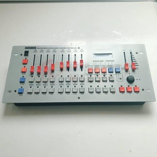 Disco 240 DMX512 Professional Show Lighting Controller for Stage Lighting Control Dj Night Club Bar Disco Equipment Console