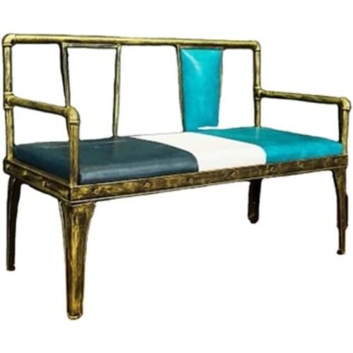 Tea shop booth sofa table and chair combination double simple net red dessert shop coffee western for restaurant