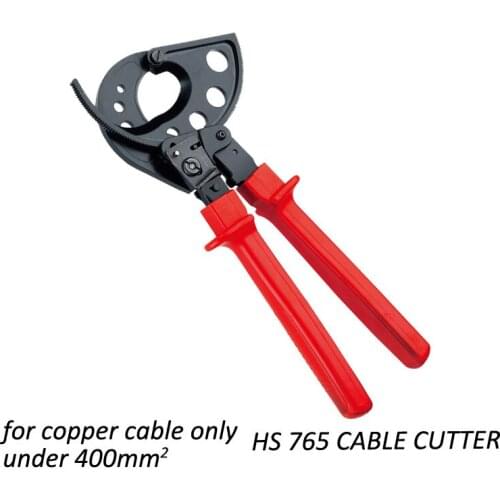 Power cable cutter tools crimping best sellerLabor-saving ratchet cable cutter insulated copper and aluminum bolt cut