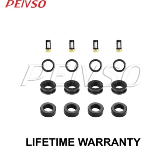 Fuel Injector Repair Service Kit Orings Seals Filters for Toyota 93-97
