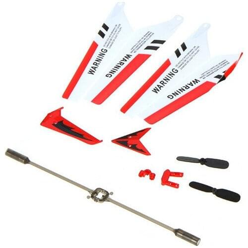 S107G Spare Part Kit for SYMA S107G S105G RC Helicopter Blade Propeller Tail Decoration Tail Blade Balance Bar Toy Accessory