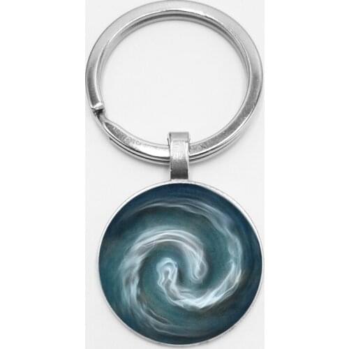 Fashion Final Yin and Yang Qi Zong Pendant Key Chain Fashion Glass Jewel Pendant Accessories Ornaments To Map Custom