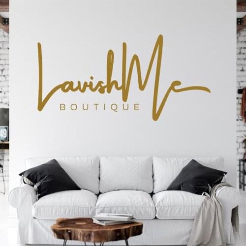 Eyelashes Wall Decal Eyebrows Decal Eyelash Quotes Boutique Beauty Salon Decal Wall Murals Window Decoration E302