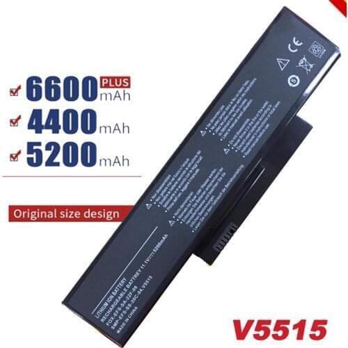 New Laptop Battery For Battery FOR Fujitsu- V5515 V5535 V5555 V6555 for Fujitsu ESPRIMO Mobile V5535 Free shipping