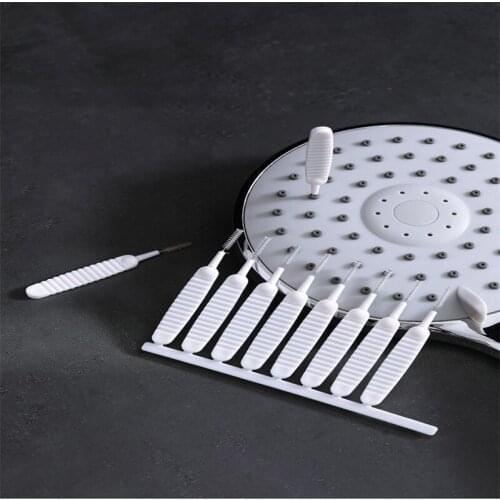 10pcs/set Shower Head Cleaning Brush Washing Anti-clogging Small Brush Pore Gap Cleaning Brush For Kitchen Toilet Phone Hole