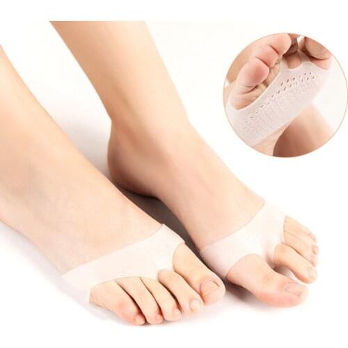 1pair Silicone Soft Pads High Heel Gel Insoles Breathable Health Care Shoe Insole Insert Shoes Accessories Dropshipping coussin