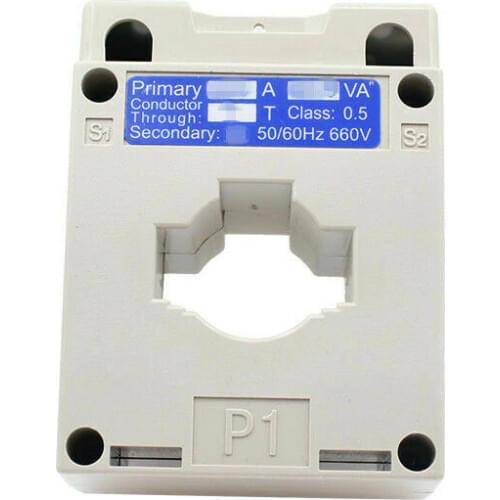 1PC Current Transformer 1T Conductor 5/3.75VA 0.66KV 50/60Hz 10/5 15/5 20/5 30/5 40/5 50/5 75/5 100/5 150/5 200/5 250/5 300/5