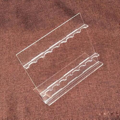 1 pcs Acrylic pen holder Pen Eyebrow Pencil Display Stand Rack Office Supplies