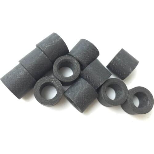 2017 Free shipping 10pcs/lot Black Bakelite tube Billiards Pool Bakelite ferrules Outside Diameter 12mm Billiard cue accessories