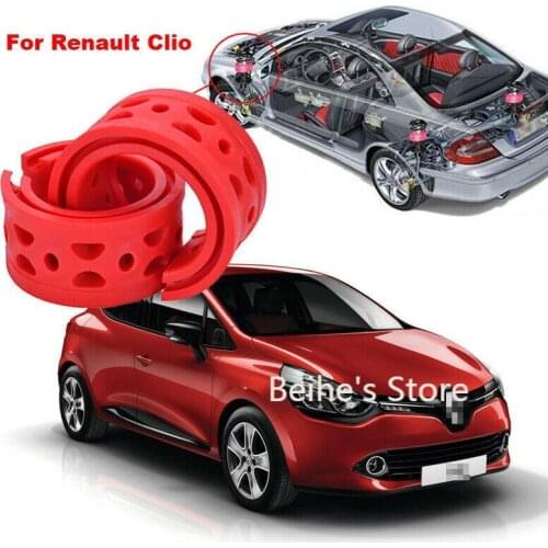2x Car Front Shock Absorber Spring Bumper Power Cushion Buffer For Renault Clio