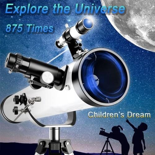 70076 Astronomical Telescope 875 Times Refractive Monocular Professional for Space Night Vision HD Lens Star Moon Watching Gift