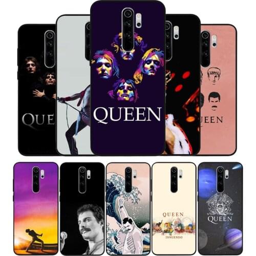 Queen Freddie Mercury Phone Cover For Xiaomi Redmi note 9 8 7 6 5 4 Pro S for redmi 4A 4X 5 Plus 5A 7A Soft Silicone Case