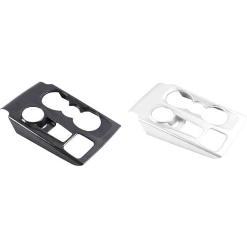 For Ford Focus 2019 2020 Mk4 Gear Shift Box Center Control Panel Water Cup Frame Accessories