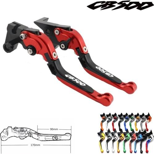 For Honda CB500F/X CB500F CB500X 2013 2014 2015 !With Logo CNC Motorcycle Foldable Extending Brake Clutch Levers