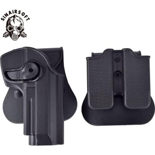 IMI Rotary DEFENSE Polymer Retention Roto Holster Hunting Right Hand Double magazine Holster Fits Beretta 92/96/M9