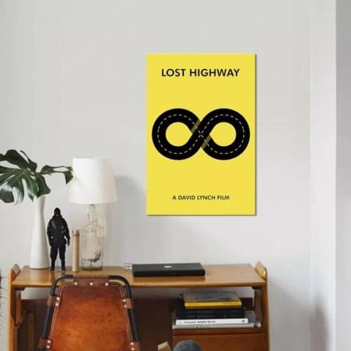 Canvas Painting Lost Highway Decoration Home Movie Poster Wall Art Picture Prints Modular Modern No Frame Poster For Living Room