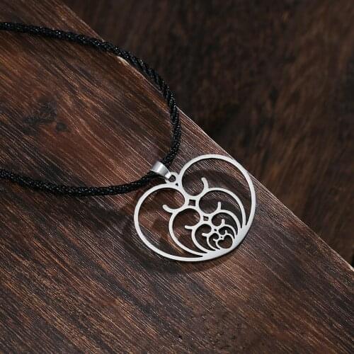 2021 Fibonacci Necklace Golden Ratio Pendant Fibonacci Sequence Jewelry Science Wearable Mathematics Geometry Pendant