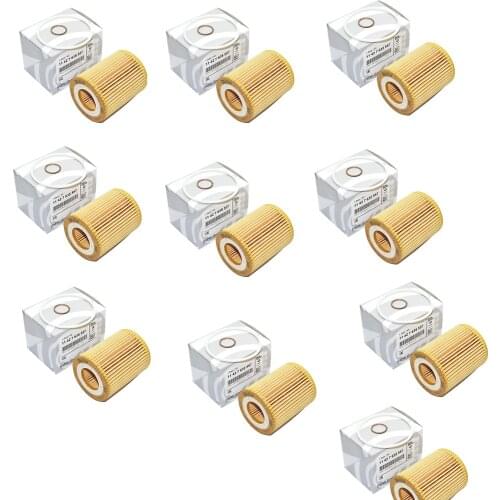 For BMW F20 118i F21 118i N13 F30 Oil Filter Kit 11427635557 10 pcs one