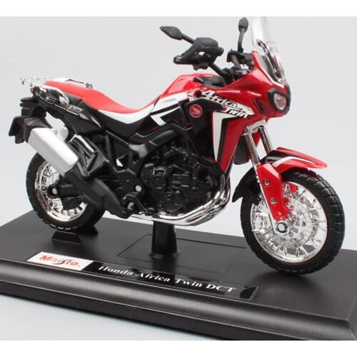 1:18 scale Maisto honda CRF1000L Africa Twin DCT 2016 adventure sport diecast motorcycle toy model off-road bike vehicle replica