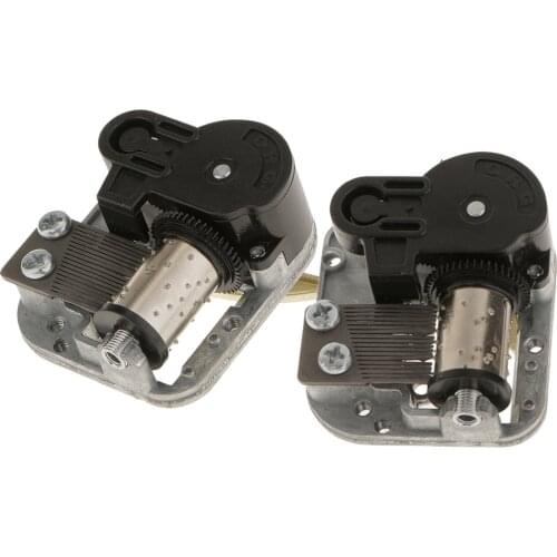 Wind Up Musical Movements Parts DIY Music Box Swan Lake & Over the Rainbow Tune Kids Toy Gift