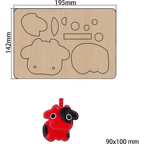 2021 New puppy Cutting Dies Wooden Dies Suitable for Common Die Cutting Machines on the Market