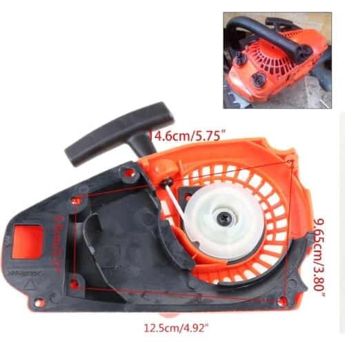 2021 New Gasoline Chainsaw Pull Starter Fit 2500 25CC Chainsaw Brush Cutter Parts Chainsaw Spares Parts Garden Tools