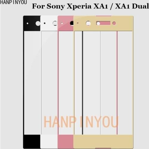 For Sony Xperia XA1 / Dual 5.2" New Full Coverage Tempered Glass 9H 2.5D Premium Screen Protector Film G3112 G3116 G3121 G3123