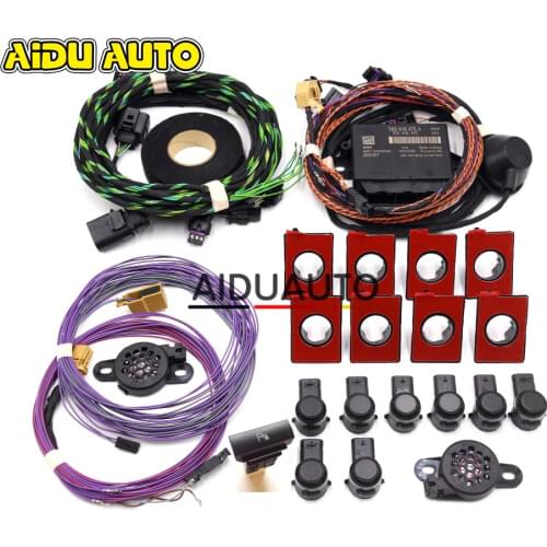 Park Pilot Front And Rear 8 Sensor 8K PDC OPS Vehicle Parking FOR PQ SKODA Octavia MK2