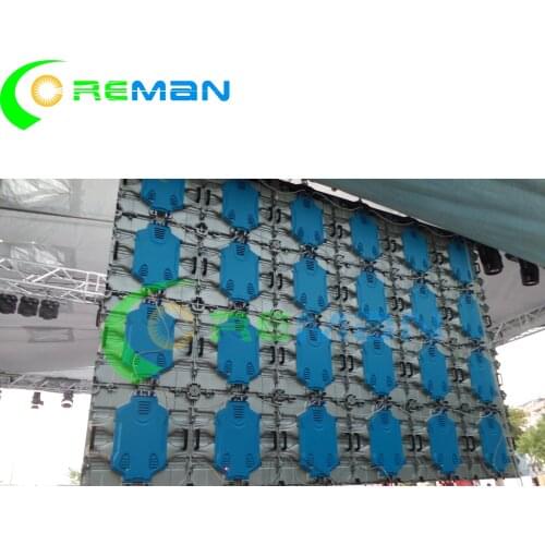 Shenzhen store P5 64x64cm full color outdoor mobile advertising tv sign billboard