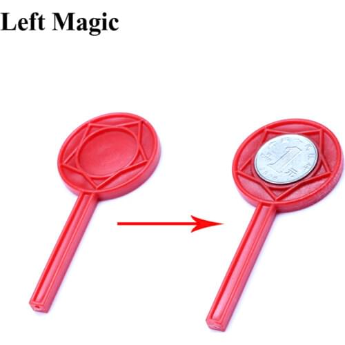 1Pcs Magic Coin Paddle Magic Tricks Money Appearing Coin Paddle Produces Endless Magic Props Toys C2054