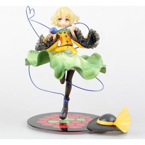 20cm Japanese Anime kawaii Cute Touhou Project Komeiji Koishi 1/8 Scale Painted PVC Action Figure Collectible Model Toy
