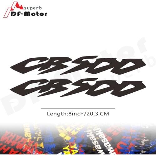 8Inch Reflective Sticker Decal Motorcycle Car Sticker Wheels Fairing Helmet Sticker Decal For onda CB500 CB 500