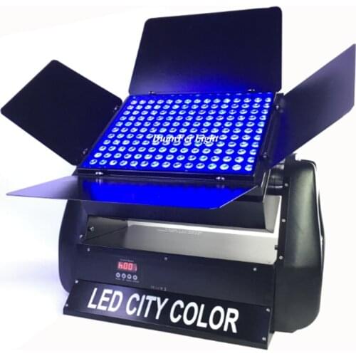 8 Unites High Bright City Color Dmx IP65 Led Wall Washer Rgb Stage Wash Light 180x3w