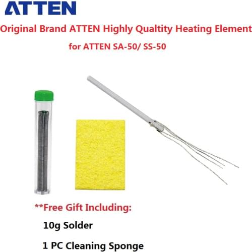 ATTEN Soldering Iron Ceramic Heater for Variable Temperature Controlled Welding Soldering Iron SA-50 SS-50 220V Free Shipping