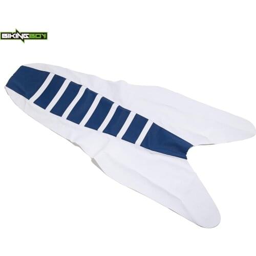 BIKINGBOY Seat Cushion Cover Gripper For HUSQVARNA 701 Supermoto Ribbed Soft PVC Off-Road Motocross MX