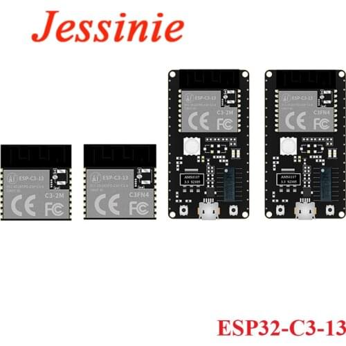 ESP32-C3 ESP32-C3-13 ESP32 C3 13 2.4GHz WiFi+Bluetooth-compatible BLE5.0 2M/4M Dual-mode Wireless Module Development Board