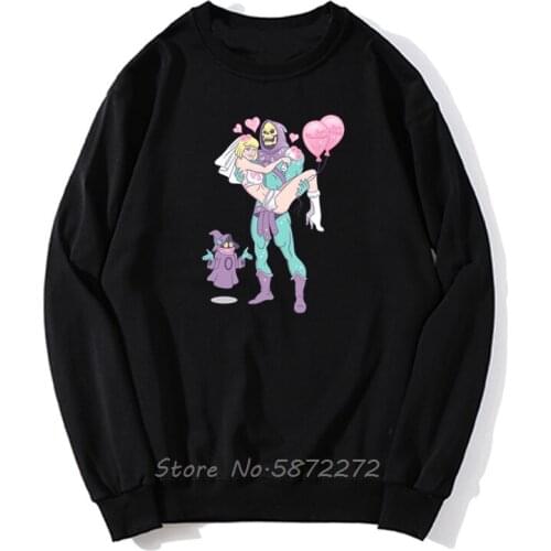 Masters Universe He Man HeMan Skeletor Evil Lyn Grayskull She-Ra Retro Anime Hoodie Unisex Men Pollover Sweatshirt Hoodies