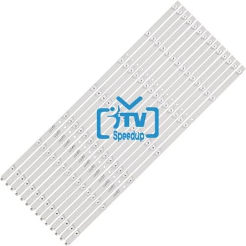 100% New 14pcs/Kit LED strips for 75 TV CRH K75EM30301207875 Rev1.1 I CRH-K75EM30301207875-Rev1.1