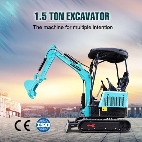 Directly Sale Prices Crawler Excavator 1.5 Ton Excellent Fully Hydraulic System Mini Digger Matchless Performance