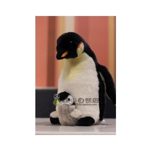 Super cute Mother And son Penguin Doll Plush Toys for children Simulation Stuffed plush doll for children gift