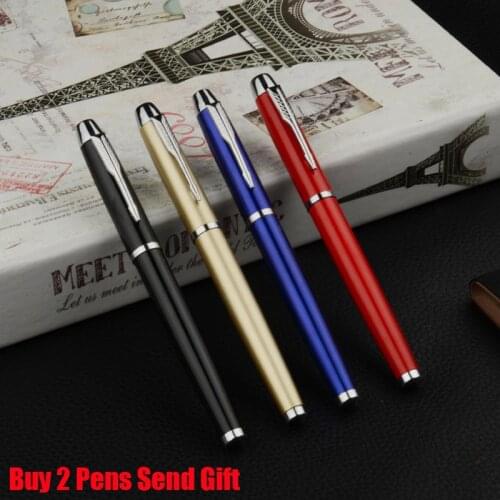 High Quality Brand IM Metal Roller Ballpoint Pen Business Men Full Metal Writing Pen Buy 2 Pens Send Gift