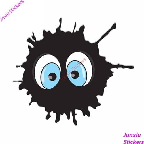Funny Blot With Eyes The Whole Body Custom Car Sticker Decoration Occlusion Scratch Decal Exterior Decoration KK13*12cm