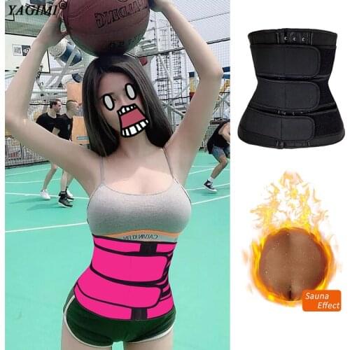 Women Slimming sweat belt Colombian Girdles Waist Trainer Body Shaper Sheath Belly Corset Workout Fitness Trimmer Shapewear Faja