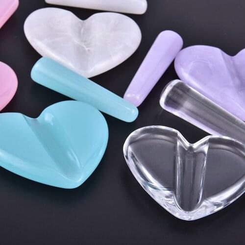 1Pc Star/Heart Shape Nail Art Metal Slice Rivet Embossed Mold Metal Frame Bend Curve Making Model DIY Manicure Tool