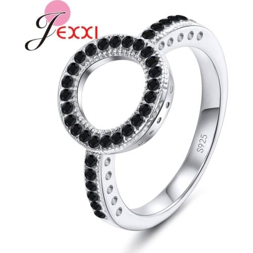 100% New Brand Simple Design Women Best Gifts 925 Sterling Silver Jewelry Rings For Wedding/Birthday Party/Mother'Day