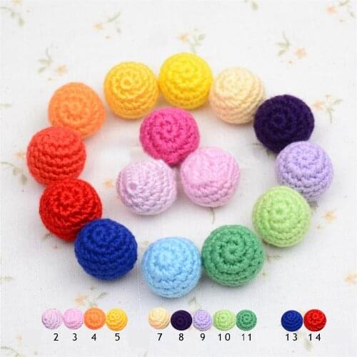 12pcs pack CROCHET BALL handmade Acrylic Yarn sweater balls 11colors for your DIY crafts accessories mix color available